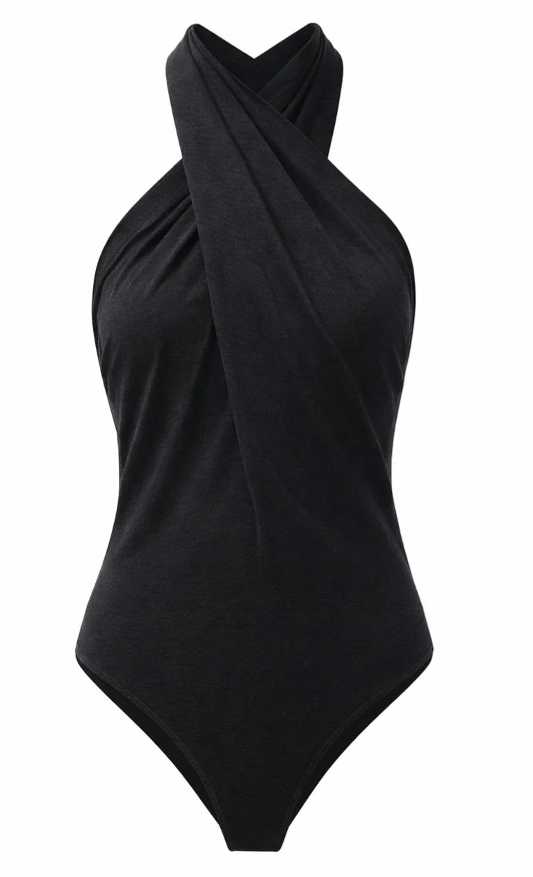 BLACK NAWI BODYSUIT