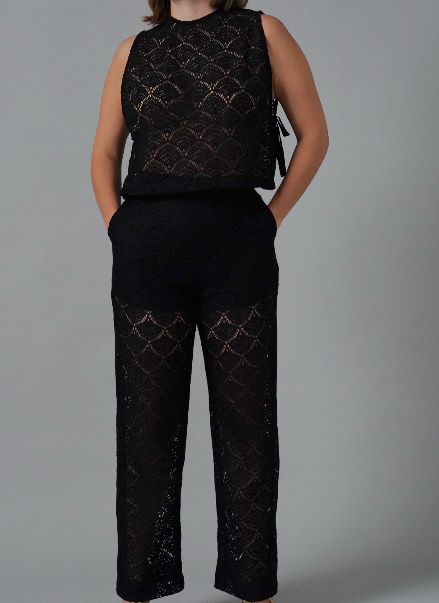 FLORENCIA CROCHET BLACK