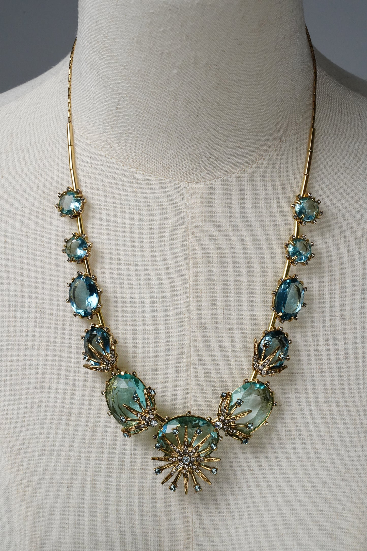 BLUE TOURMALINE NECKLACE 10537