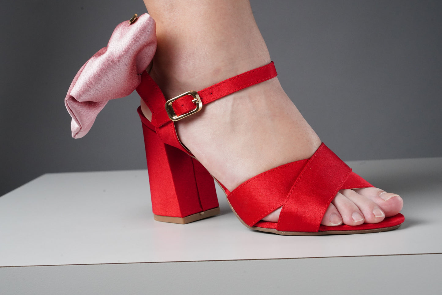 BLUSH MERLE SANDALS