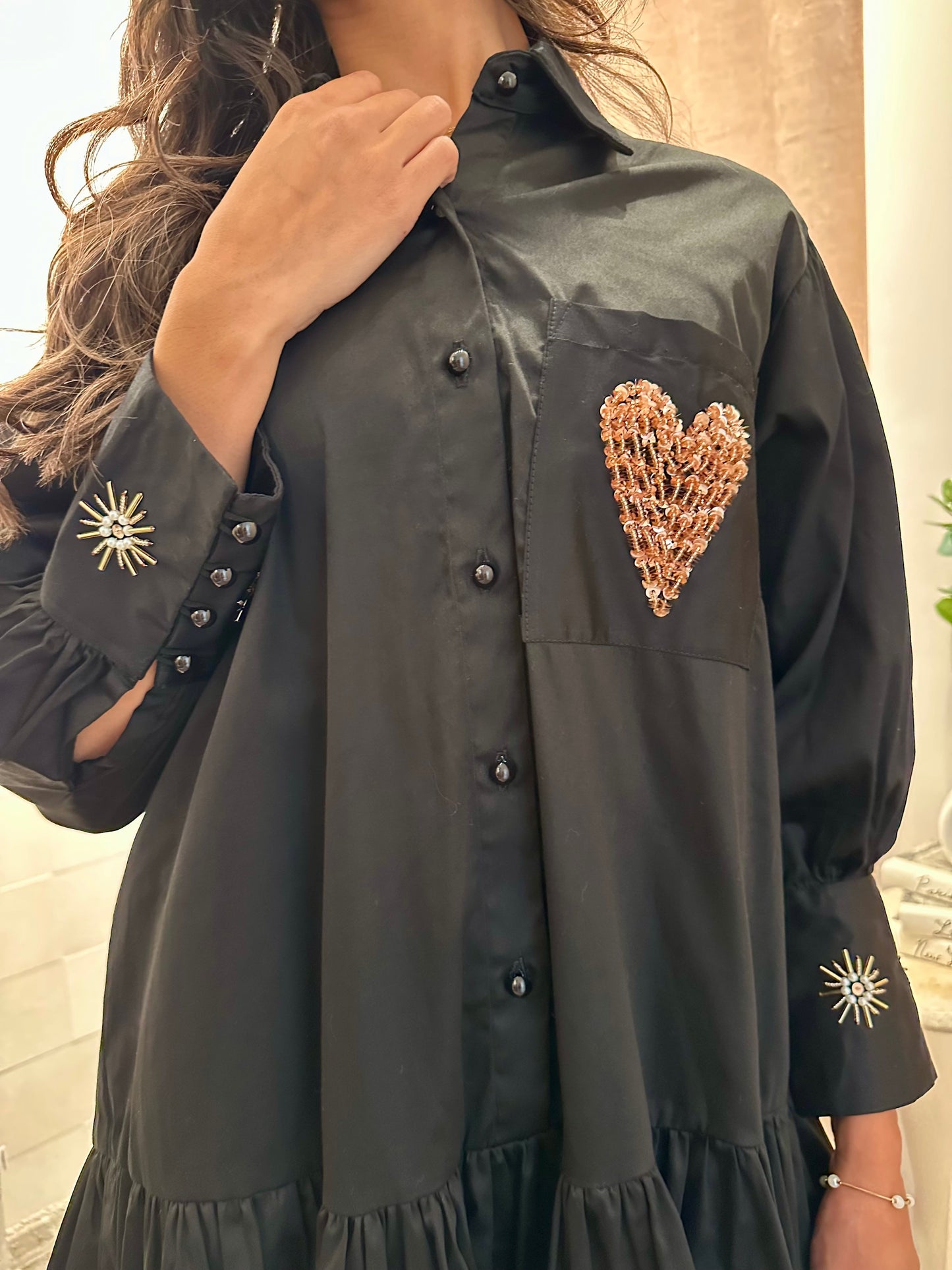 BLACK LOVE DRESS