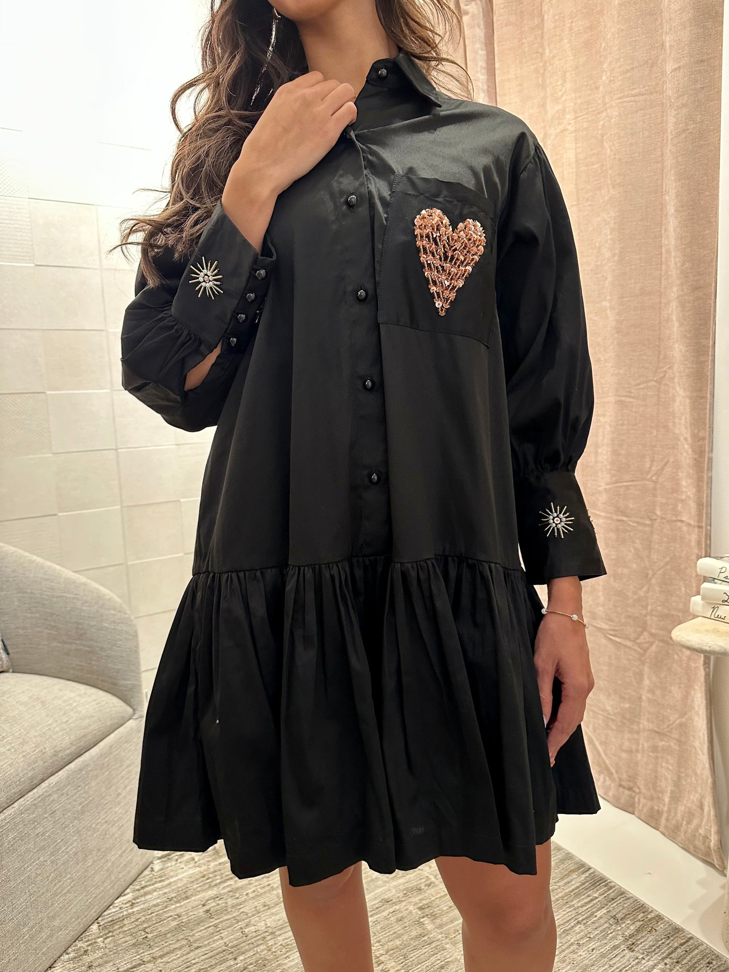 BLACK LOVE DRESS