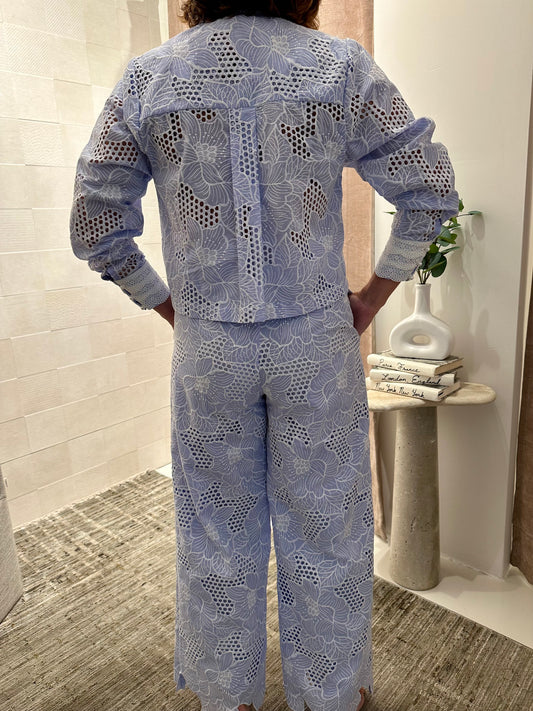 BLUE MONACO PANTS