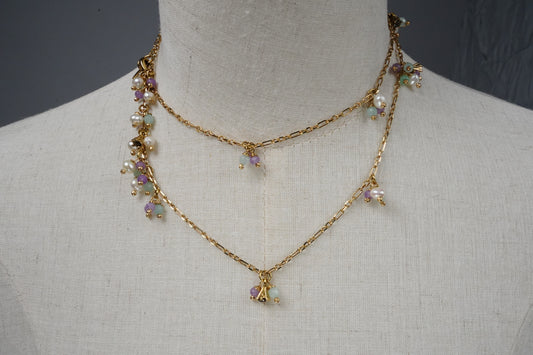 PEARLS&STONES NECKLACE 8812