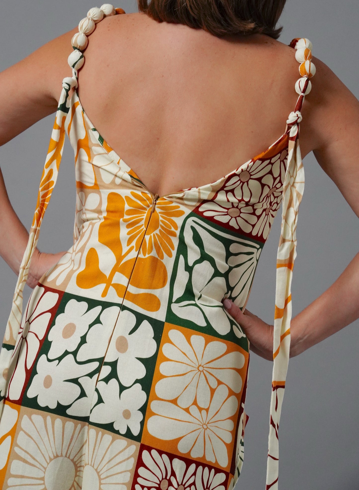 MARGARITA BROWN MULTICOLOR JUMPSUIT Small