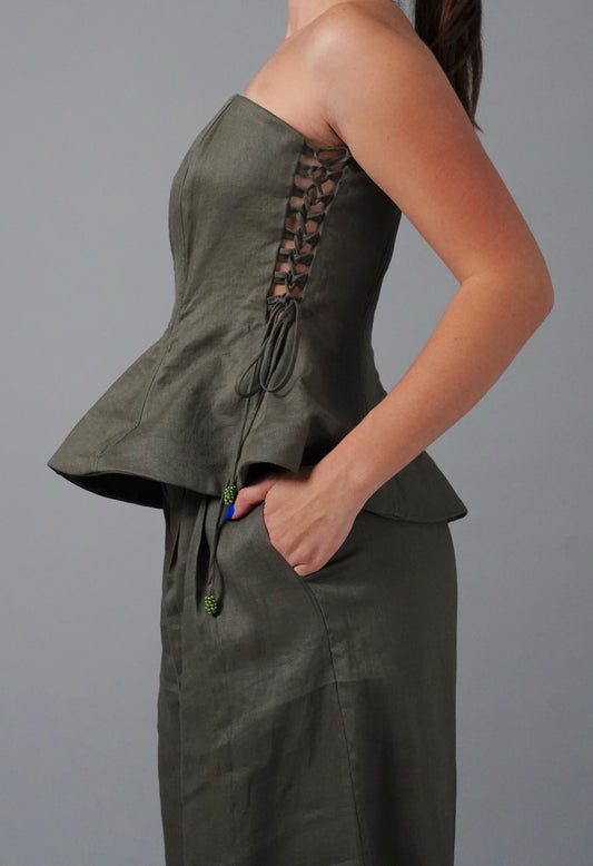 OLIVE BUSTIER