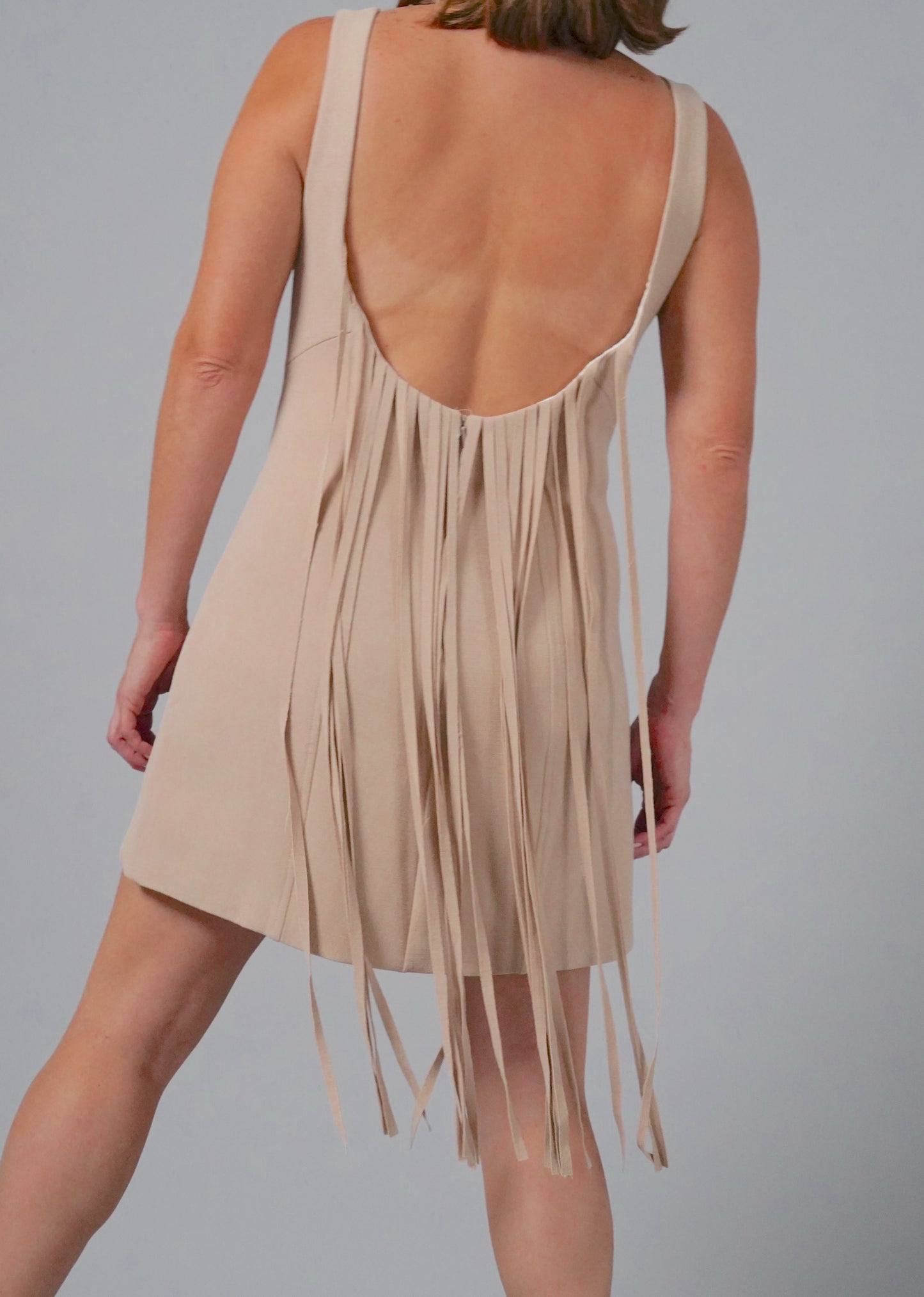 CREAM KENDALL DRESS