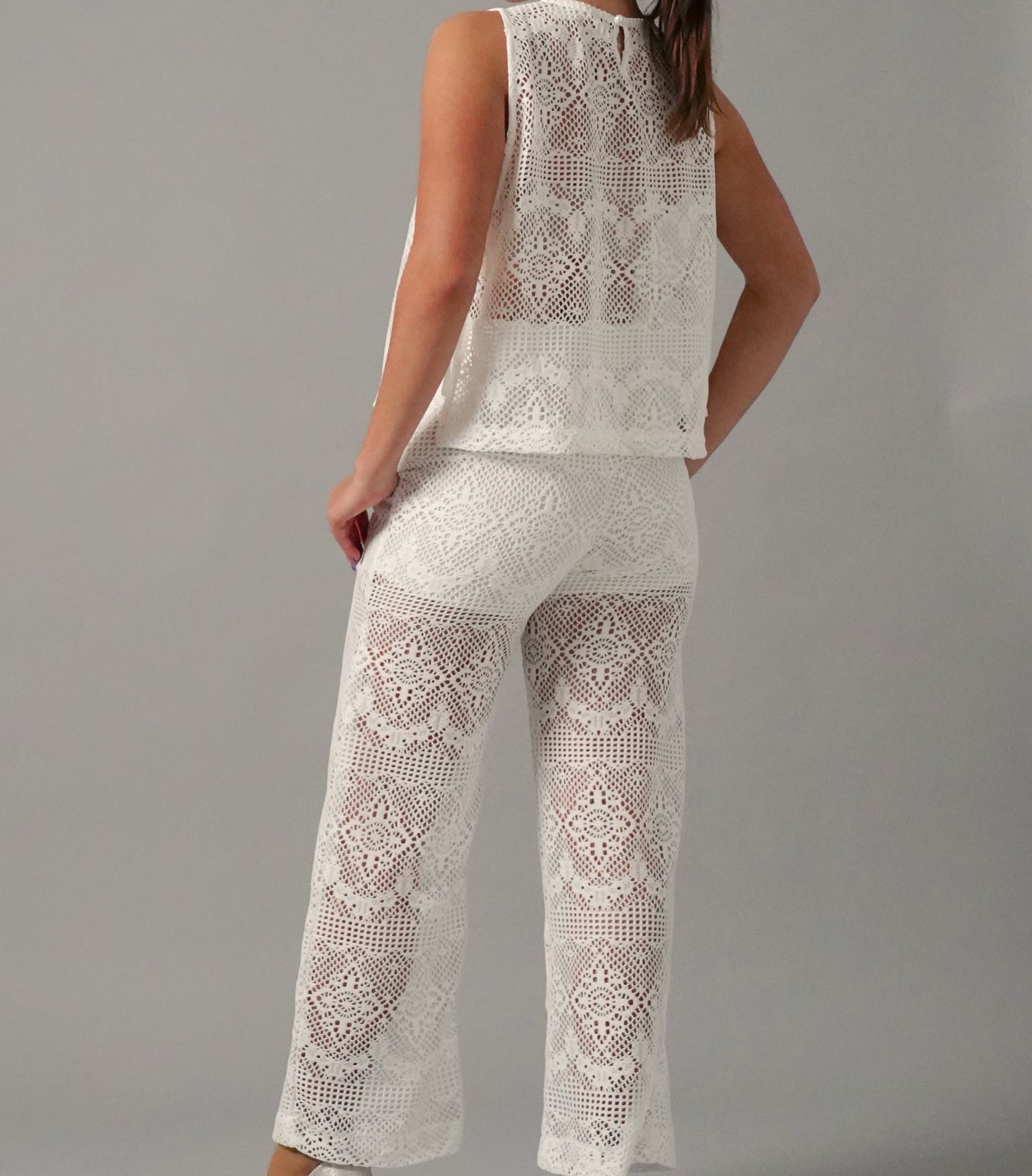 FLORENCIA CROCHET IVORY