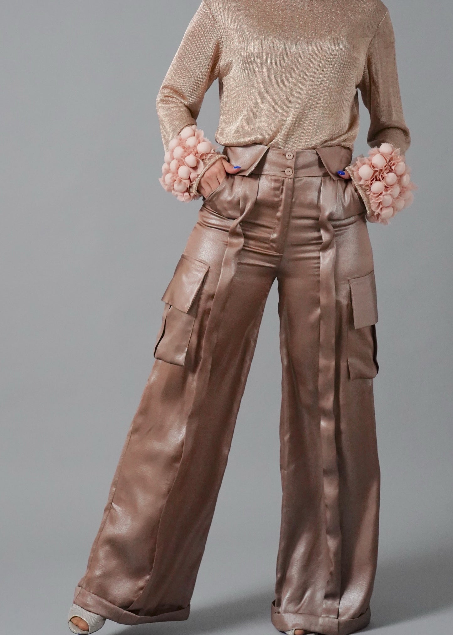 ROSE GOLD PANTS