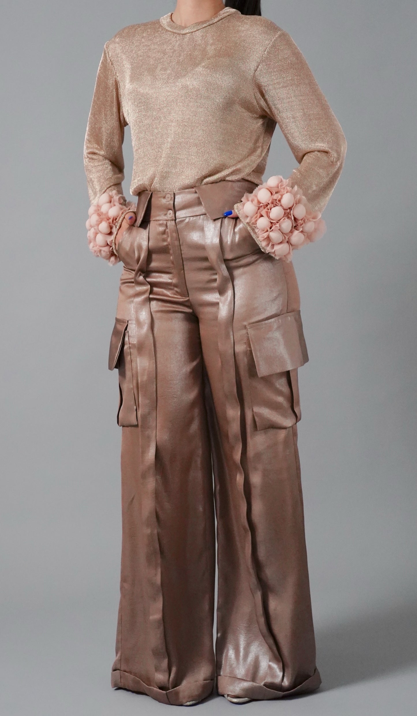 ROSE GOLD PANTS