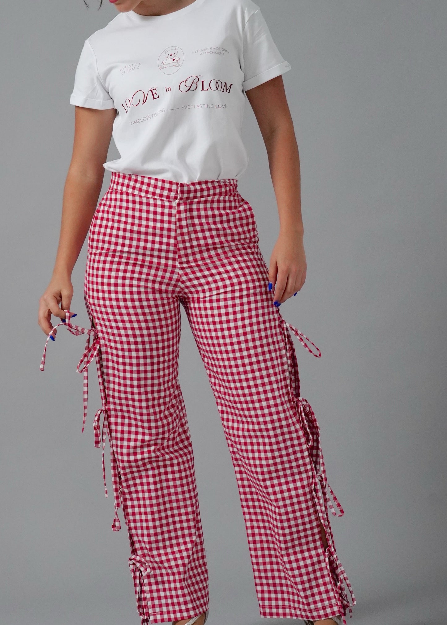 NIZA PANTS BRIGHT RED