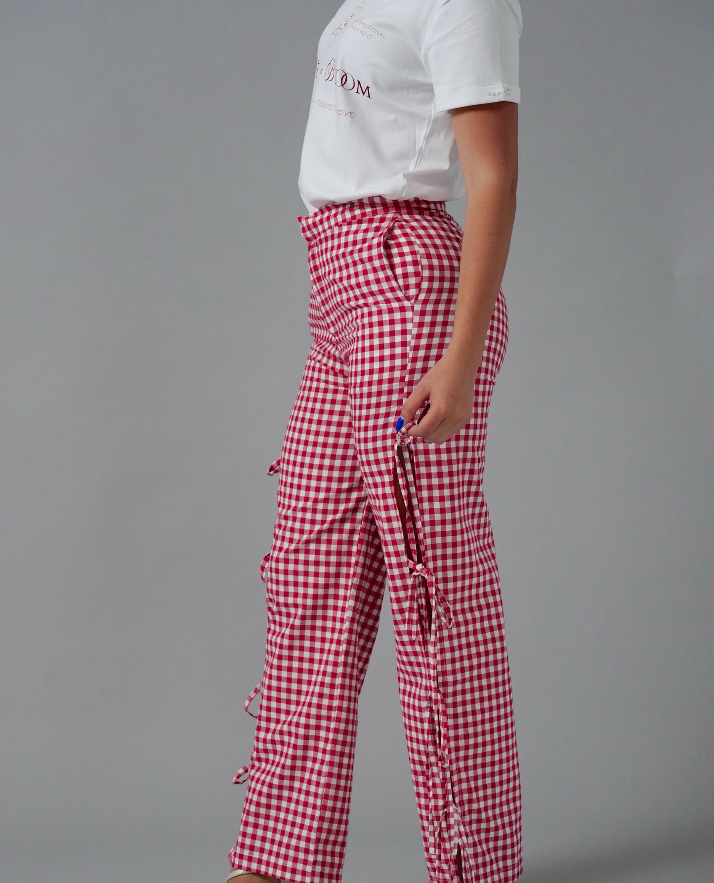 NIZA PANTS BRIGHT RED