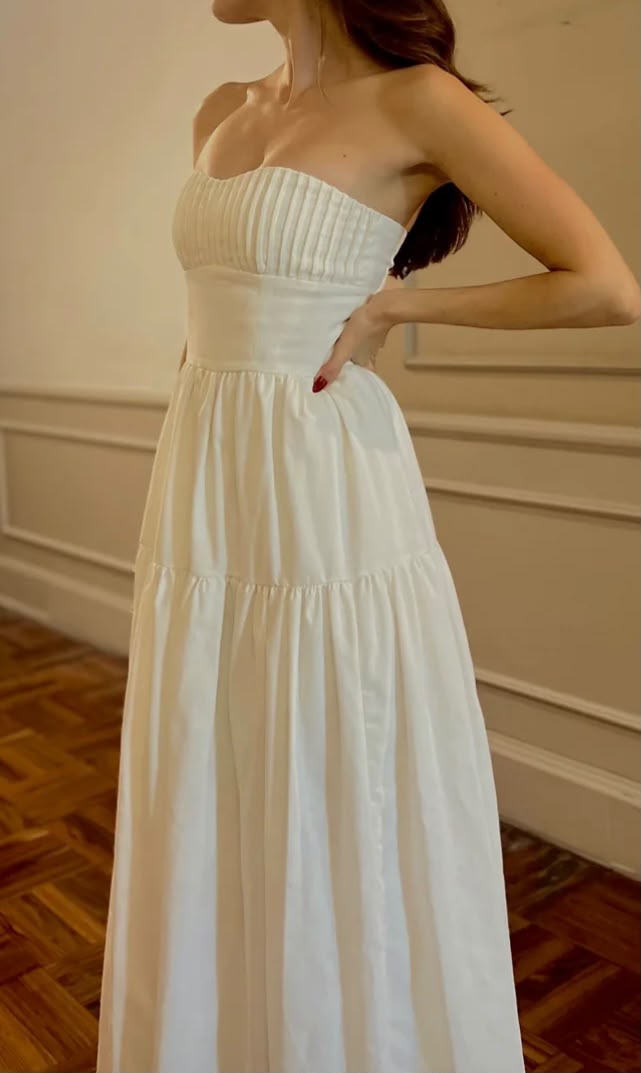 WHITE SIENNA DRESS