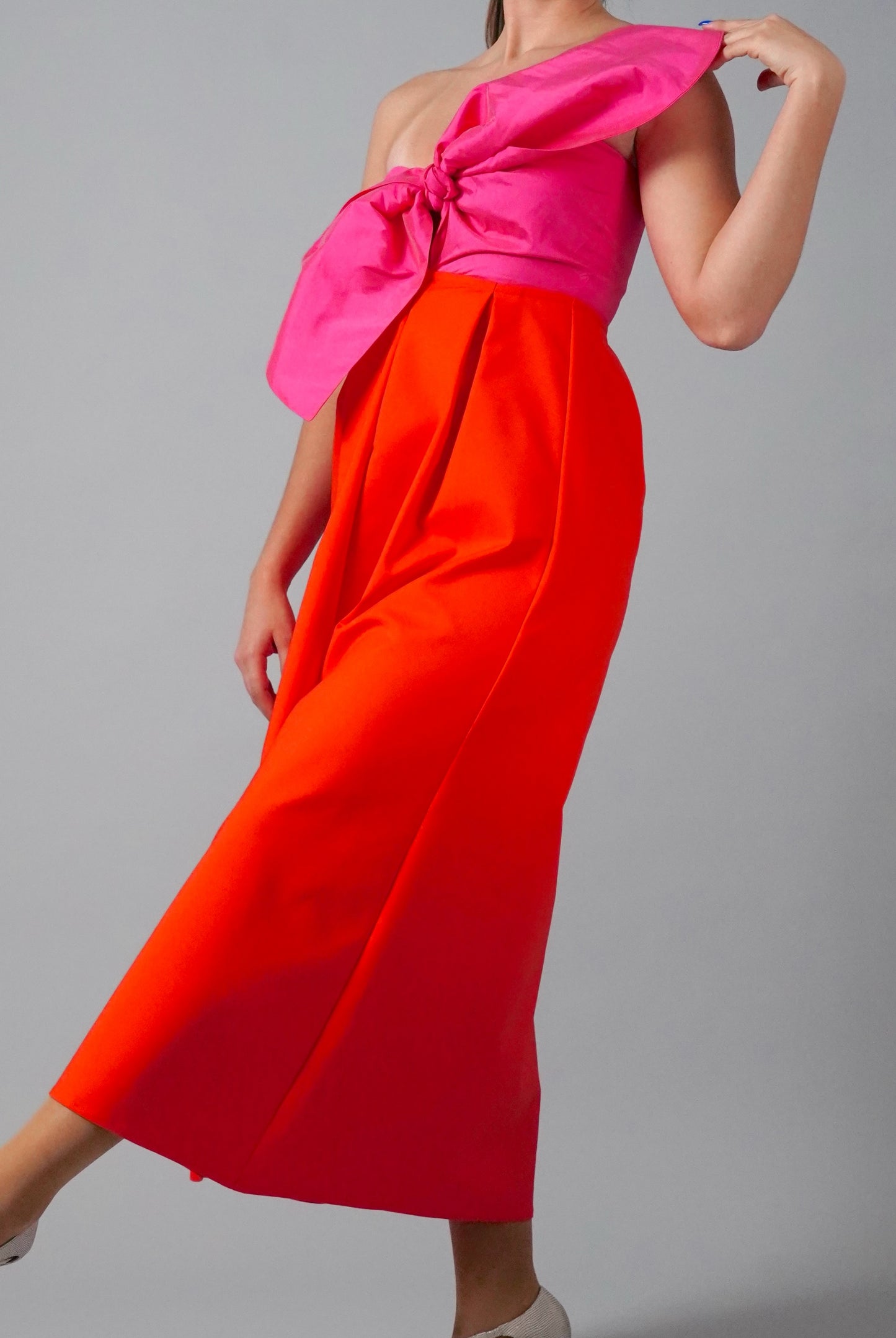 PINK & ORANGE DRESS