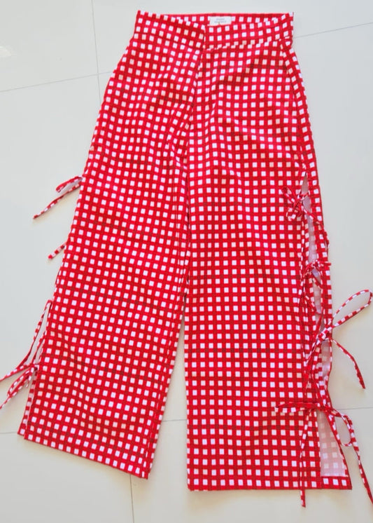 NIZA PANTS BRIGHT RED