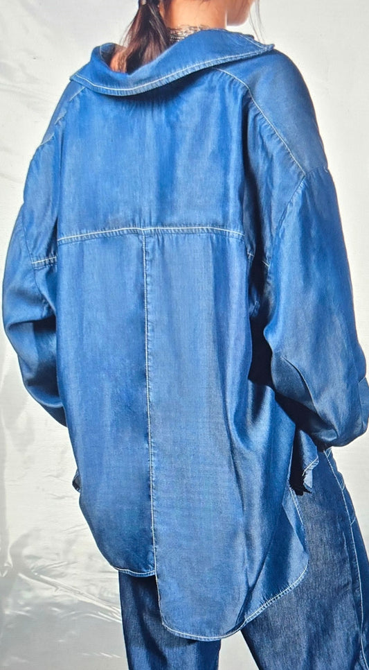 JEAN BLOUSE