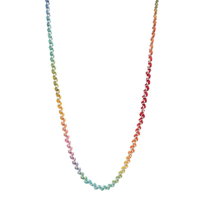 AMELIE Necklace Multi & Silver