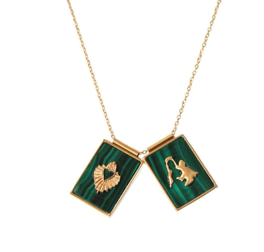 MALACHITE SCAPULAR