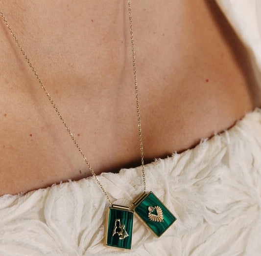MALACHITE SCAPULAR