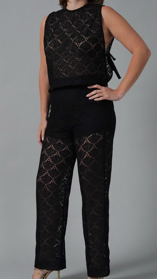 FLORENCIA CROCHET BLACK