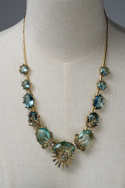 BLUE TOURMALINE NECKLACE 10537