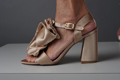 CHAMPAGNE ODISEA HEELS