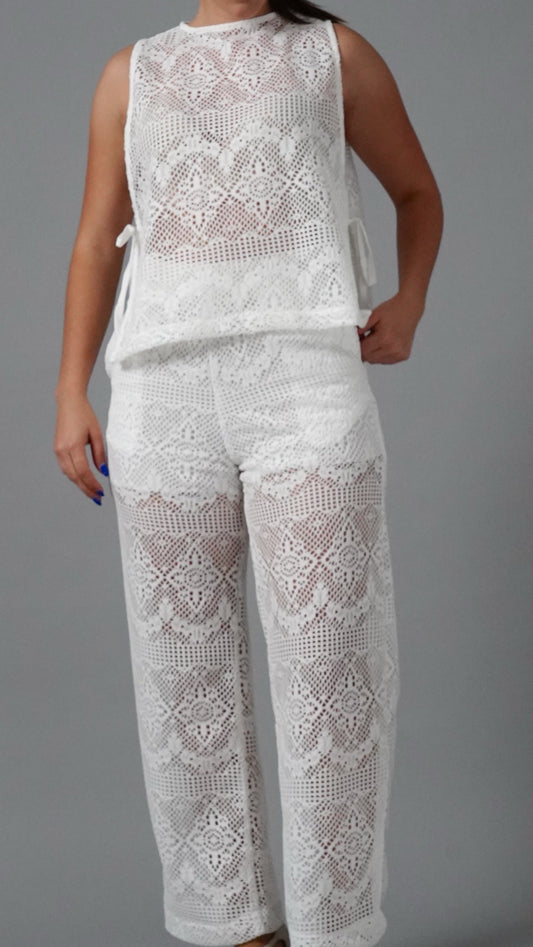 FLORENCIA CROCHET WHITE