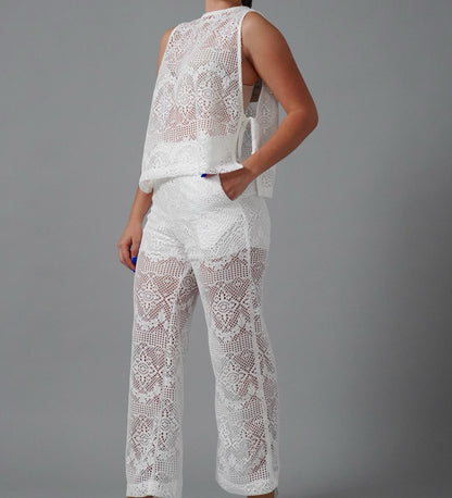 FLORENCIA CROCHE WHITE