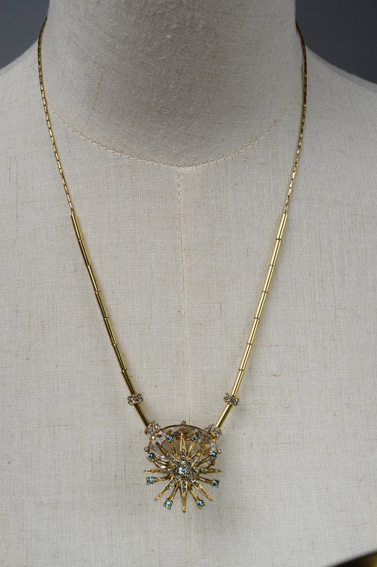 GOLD STAR NECKLACE 10542