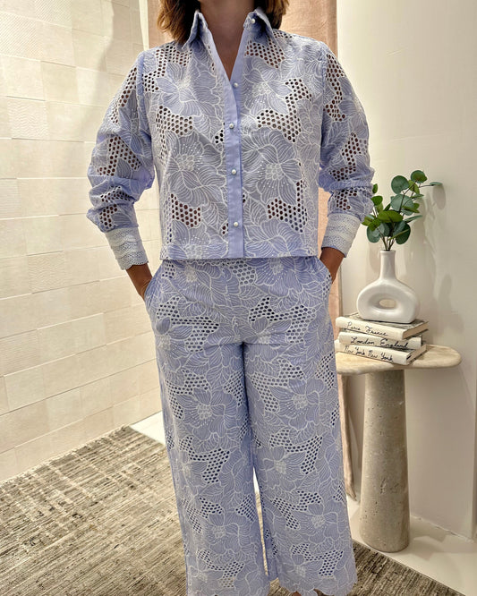 BLUE DALILA BLOUSE