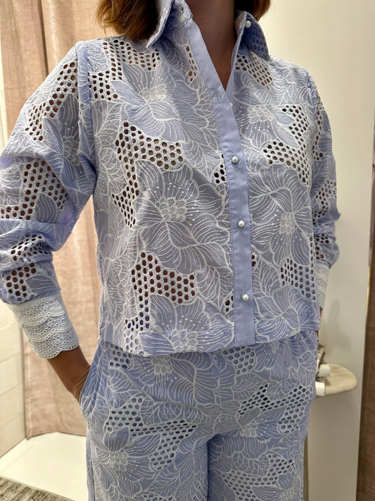 BLUE DALILA BLOUSE