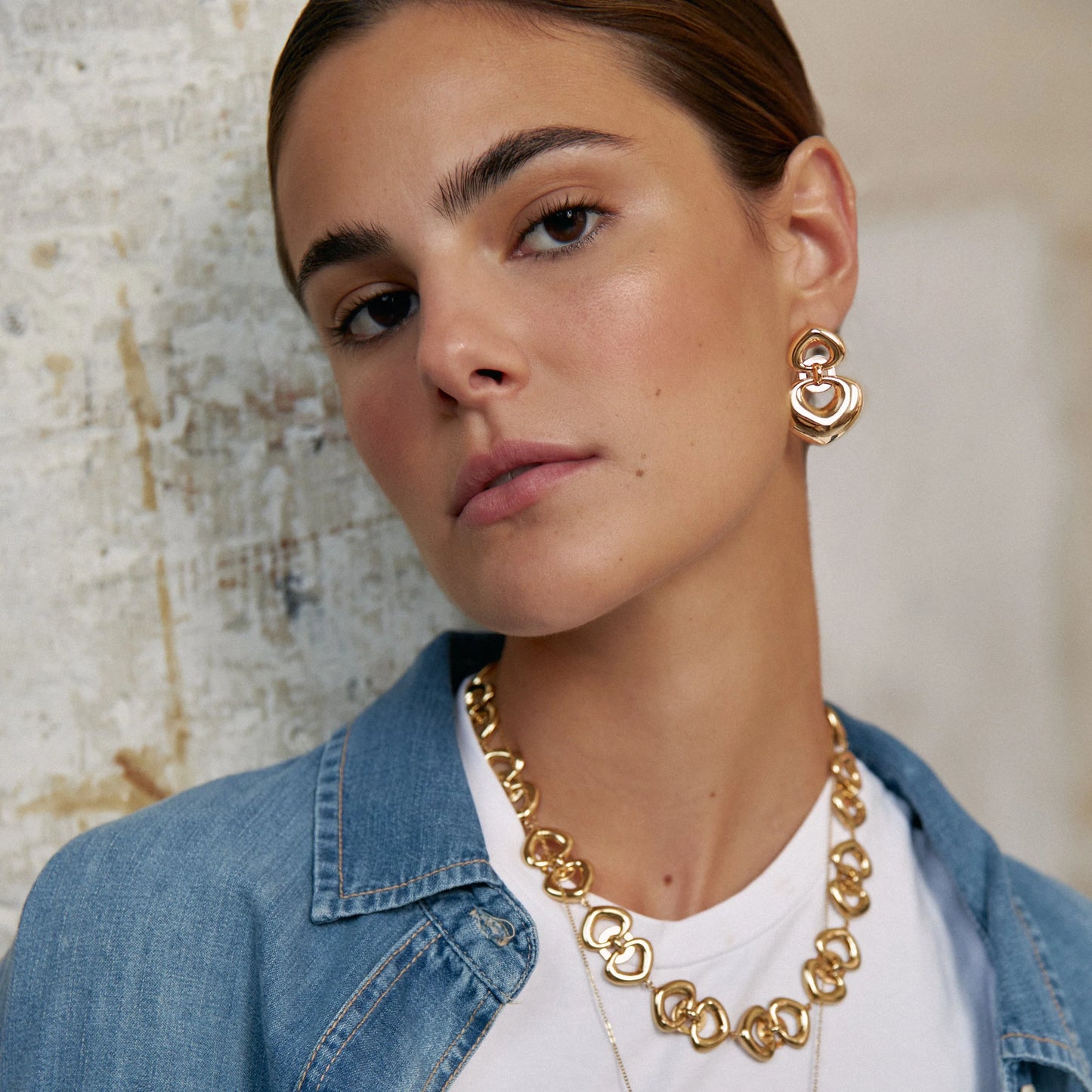 AFRODITA GOLD EARRINGS