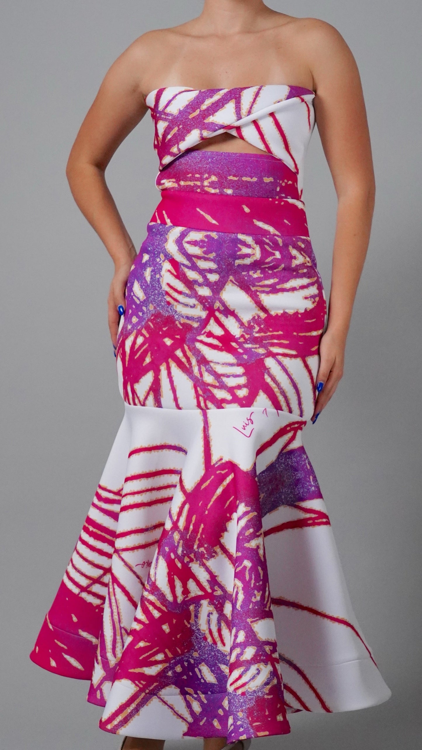 MIDI LUZ SET FUCSIA