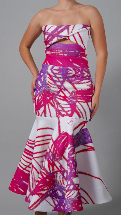 MIDI LUZ SET FUCSIA