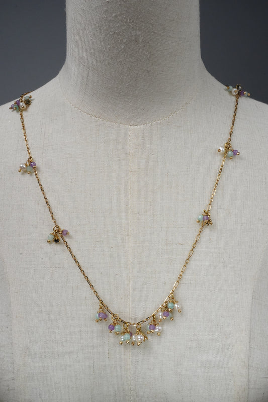 PEARLS&STONES NECKLACE 8812