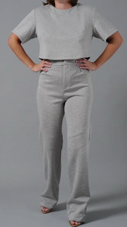 GREY JERSEY SHIRT