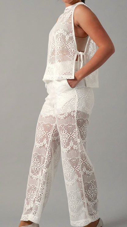 FLORENCIA CROCHE IVORY