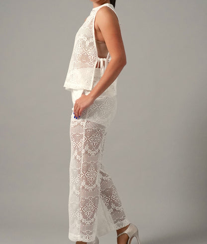 FLORENCIA CROCHE IVORY