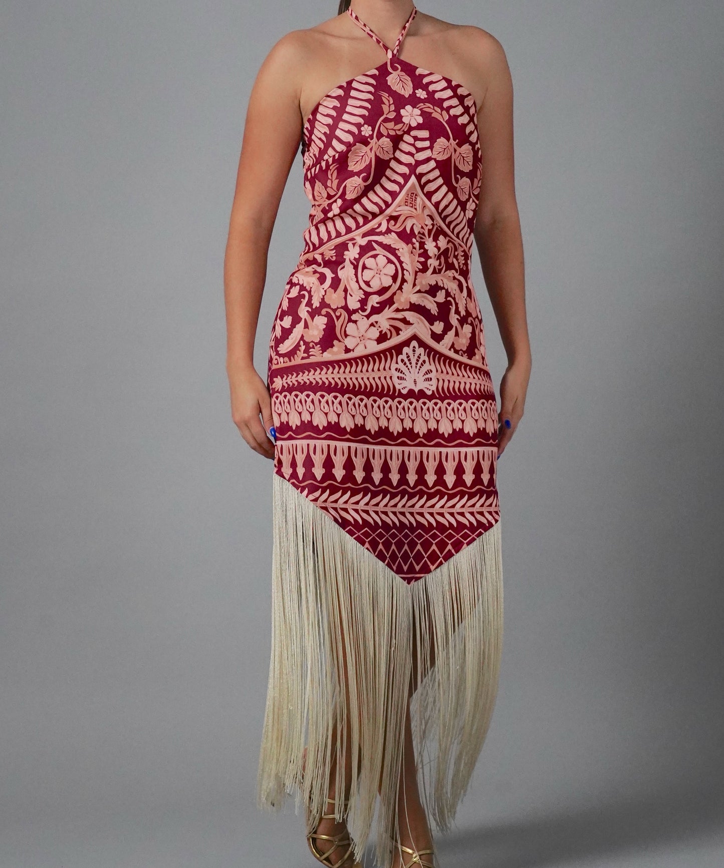 RED & CREAM BAMBOLEIRO