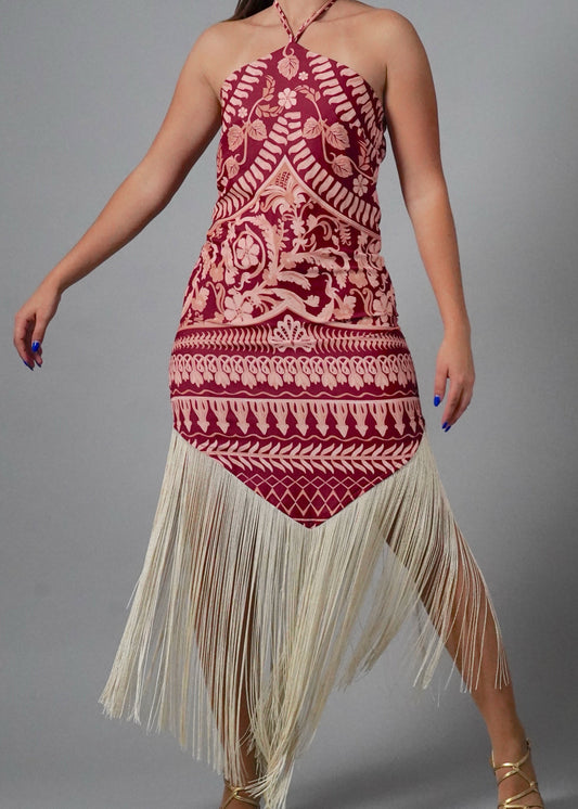 RED & CREAM BAMBOLEIRO