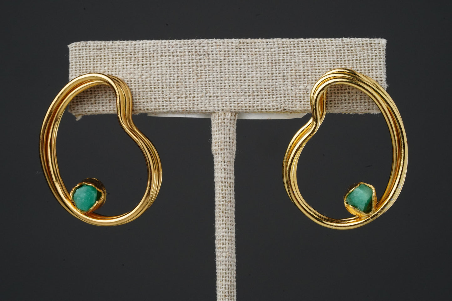 PROVIDENCIA EMERALD EARINGS