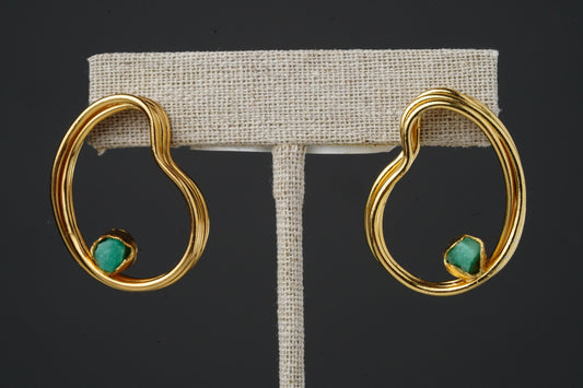 PROVIDENCIA EMERALD EARINGS