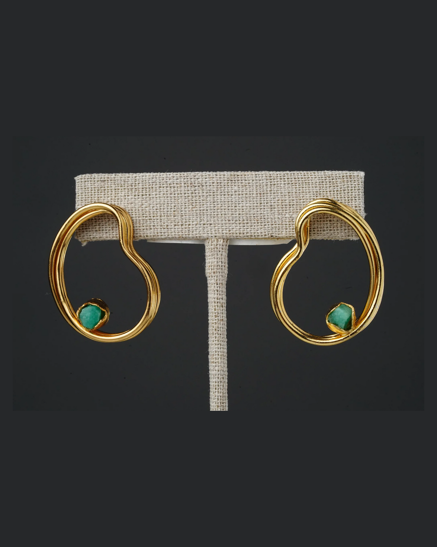 PROVIDENCIA EMERALD EARINGS