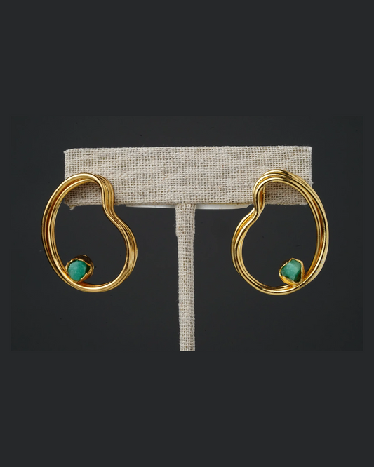 PROVIDENCIA EMERALD EARINGS