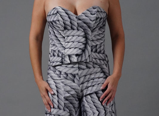 ROPE BUSTIER