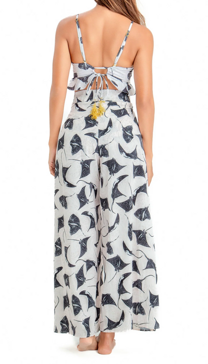 BUTTERFLY ISLA MANGLE PANTS - One size