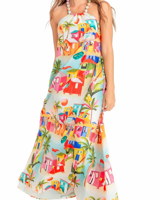 MIME ISLA ISLOTE DRESS - One size