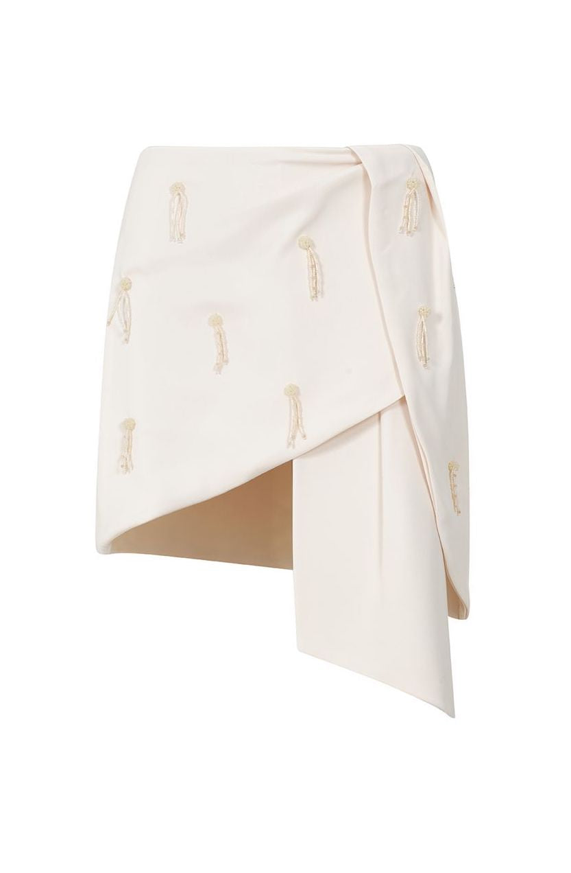 NATURAL PEARL SKIRT