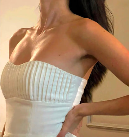 WHITE SIENNA DRESS