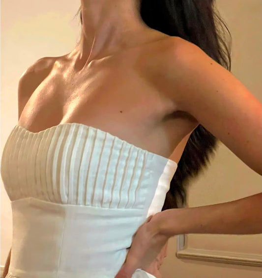 WHITE SIENNA DRESS